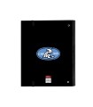 Carpeta con recambio safta din a4 cuadro 5 mm con goma y 5 separadores el niño roller