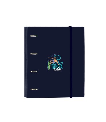 Carpeta con recambio safta din a4 cuadro 5 mm con goma y 5 separadores el nino kook