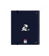 Carpeta con recambio safta din a4 cuadro 5 mm con goma y 5 separadores el nino kook