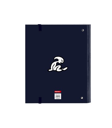 Carpeta con recambio safta din a4 cuadro 5 mm con goma y 5 separadores el nino kook