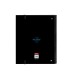 Carpeta con recambio safta din a4 cuadro 5 mm con goma y 5 separadores blackfit8 california