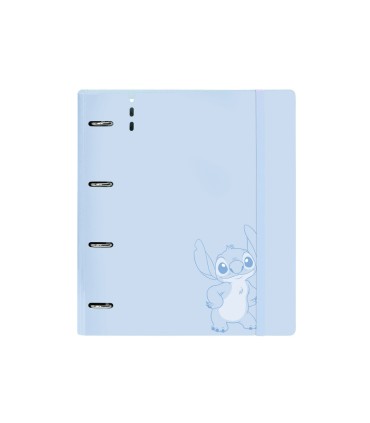 Carpeta con recambio safta din a4 cuadro 5 mm polipropileno foam 4 anillas 35mm stitch beach