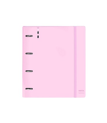 Carpeta con recambio safta din a4 cuadro 5 mm polipropileno foam 4 anillas 35mm feeling
