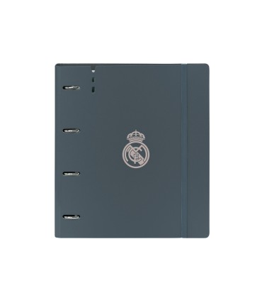 Carpeta con recambio safta din a4 cuadro 5 mm polipropileno foam 4 anillas 35mm real madrid 3