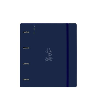 Carpeta con recambio safta din a4 cuadro 5 mm polipropileno foam 4 anillas 35mm mickey mouse good day