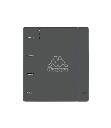 Carpeta con recambio safta din a4 cuadro 5 mm polipropileno foam 4 anillas 35mm kappa dark