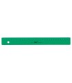 Regla verde 30 cm