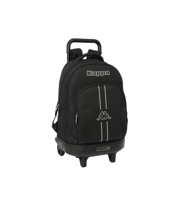 Mochila safta grande con ruedas compact extraible kappa dark 450x330x220 mm