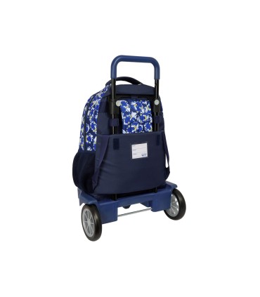 Mochila safta grande con ruedas compact evolution extraible sonic prime city 450x330x220 mm
