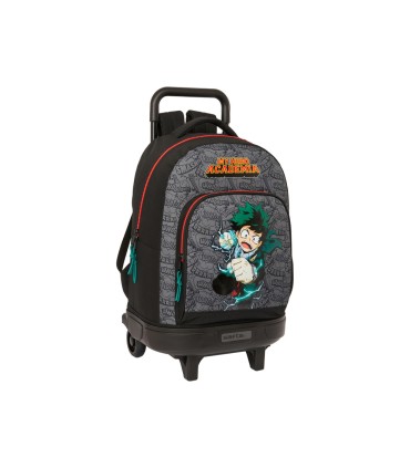 Mochila safta grande con ruedas compact extraible my hero academia 220x330x450 mm