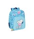 Mochila safta infantil adaptable a carro snoopy love 340x260x110 mm