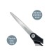 Tijeras leitz premium titanium 205 mm color negro