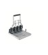 Taladrador rexel hd 4150 gran capacidad 4 taladros color plata negro capacidad 150 hojas