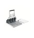 Taladrador rexel hd 4150 gran capacidad 4 taladros color plata negro capacidad 150 hojas
