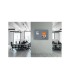 Tablero de anuncios nobo premium plus corcho 2400x1200mm