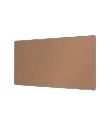 Tablero de anuncios nobo premium plus corcho 2400x1200mm