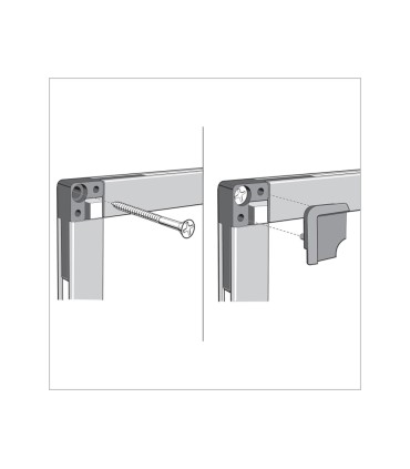 Tablero de anuncios nobo essence corcho 1500x1200 mm