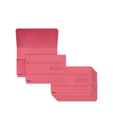 Subcarpeta cartulina esselte pocket folio color rosa 275 gr