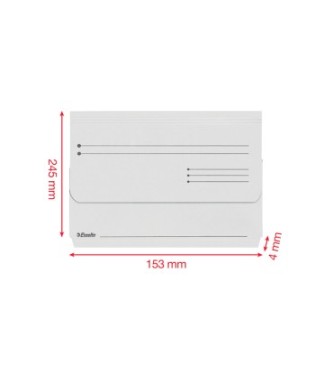 Subcarpeta cartulina esselte pocket folio color amarillo 275 gr