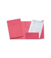 Subcarpeta cartulina esselte 3 solapas din a4 color rosa 275 gr