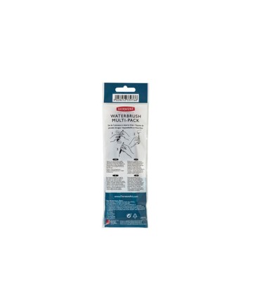 Pincel de agua derwent set de 3 unidades