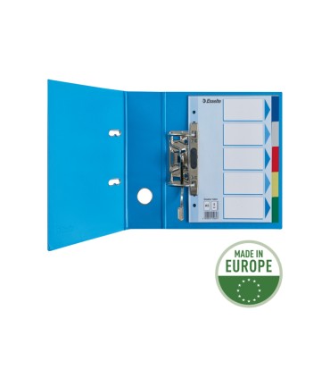 Separador esselte plastico juego de 5 separadores din a5 multitaladro