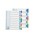 Separador esselte plastico juego de 5 separadores din a5 multitaladro