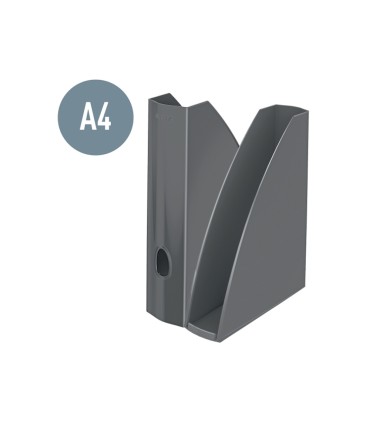 Revistero leitz wow plastico lomo 60 color azul 75x312x258 mm