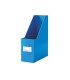 Revistero leitz click store carton forrado color azul 103x170x235 mm