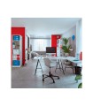 Revistero leitz click & store carton forrado color azul 103x170x235 mm