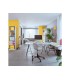 Revistero leitz click store carton forrado color amarillo 103x170x235 mm