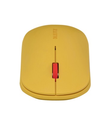 Raton leitz cosy inalambrico dual 4000 dpi usb a nano 24 ghz color amarillo