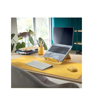 Raton leitz cosy inalambrico dual 4000 dpi usb a nano 24 ghz color amarillo
