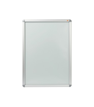 Vitrina de anuncios nobo con marco de aluminio a presion premium plus para exterior din a1 650x900x17 mm