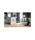 Vitrina de anuncios nobo con marco de aluminio a presion premium plus para exterior din a0 976x40x1390 mm