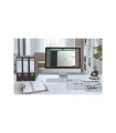 Separador numerico leitz wow plastico imprimible 1-12 juego de 12 separadores din a4 multitaladro blanco/negro