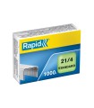 Grapas rapid n 21/4 galvanizada caja de 1000 unidades