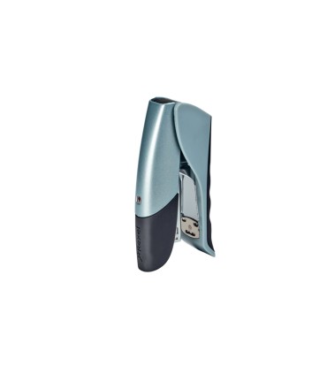 Grapadora rexel gazell metalica capacidad 25 hojas color plata negro usa grapas n 16 y 56