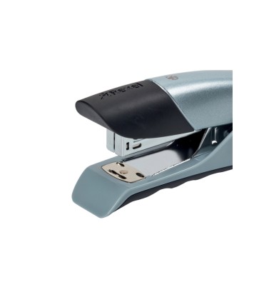 Grapadora rexel gazell metalica capacidad 25 hojas color plata negro usa grapas n 16 y 56