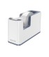 Portarrollo sobremesa leitz wow dual plastico para cintas 33 mt color blanco gris