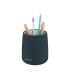 Cubilete portalapices leitz cosy plastico color gris