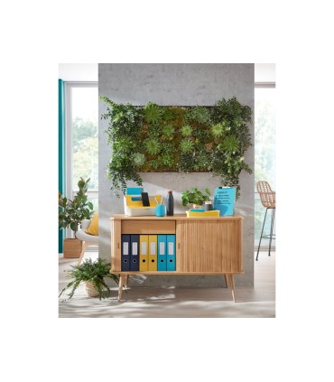 Cubilete portalapices leitz cosy plastico color azul