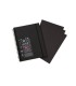 Cuaderno espiral para dibujo derwent din a4 papel negro 40 hojas 200 gr m2