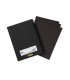 Cuaderno espiral para dibujo derwent din a4 papel negro 40 hojas 200 gr m2