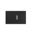Carpeta esselte miniclips con tapa plastico tarjetero y bolsa interior din a4+ color negro