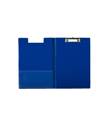 Carpeta esselte miniclips con tapa plastico din a4 color azul