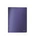 Carpeta leitz escaparate style 40 fundas polipropileno tapa rigida din a4 color azul titan
