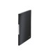 Carpeta leitz escaparate style 20 fundas polipropileno tapa rigida din a4 color negro satinado