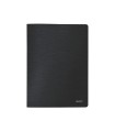 Carpeta leitz escaparate style 20 fundas polipropileno tapa rigida din a4 color negro satinado