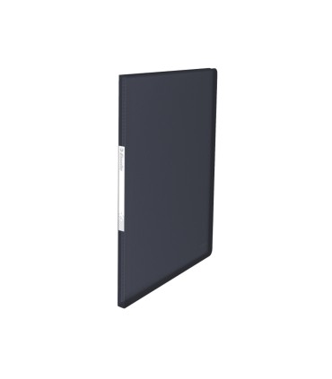 Carpeta esselte escaparate vivida 40 fundas polipropileno tapa flexible din a4 color negro